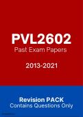 PVL2602 MCQ EXAM PACK 2023/2024 Latest Answers.