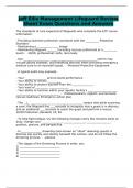 Jeff Ellis Management Lifeguard Review Sheet Exam Questions and Answers