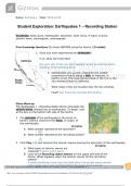 Earthquakes 1 – Recording Station GIZMO < ALL ANSWERS CORRECT>