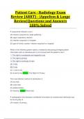 FULL;;ARRT BUNDLED EXAMS WITH COMPLETE SOLUTIONS 2024/2025 UPDATED VERSION...GRADE A+