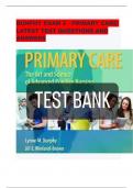 DUNPHY EXAM 2 - PRIMARY CARE: LATEST TEST QUESTIONS AND ANSWERS