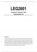 LEG2601 Assignment 1 Semester 1 2024