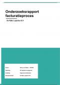 Scriptie Facturatieproces 