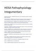 2024 LATEST HOSA Pathophysiology Integumentary (A+ GUARANTEED)