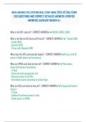 MESA AIRLINES E175 SYSTEMS REAL STUDY GUIDE 2024 ACTUAL EXAM  200 QUESTIONS AND CORRECT DETAILED ANSWERS (VERIFIED  ANSWERS) |ALREADY GRADED A+