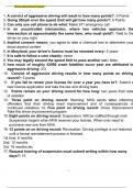 Michigan Basic Driver Improvement Course Test Questions and Answers