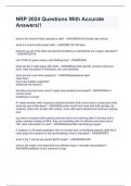 NRP 2024 Questions With Accurate Answers!!    what is the normal infant respiratory rate? - ANSWER40-60 breaths per minute  what is a normal infant heart rate? - ANSWER120-160 bpm  what do you do if the baby has labored breathing or persistently low oxyge