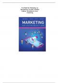 Test Bank for Marketing An Introduction, Seventh Canadian Edition, 7th edition by Gary Armstrong