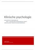 Klinische psychologie 2: deel 2 (ho 4,6,7,8)