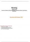 AANPCB-FNP American Academy of Nurse Practitioners Certification Board 