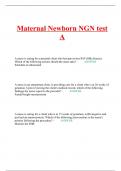 Maternal Newborn NGN test A