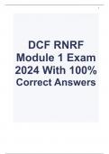 DCF RNRF  STUDY GUIDE 2024