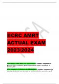 IICRC AMRT  ACTUAL EXAM  20232024