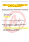 NRNP 6560 Final Exam (3 Versions Latest-2023/2024 300 Q&A) / NRNP  6560N Final Exam / NRNP6560 Final Exam / NRNP-6560N FinalExam: Walden University | 100% Verified Q&A