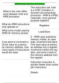 ARM Assembly Questions And Answers, AERM 1314 Aviation Elelctricity Questions And Answers, AERM Assembly & Rigging Unit 1 Test Guide Questions And Answers, AERM 1203 Shop Practices (Materials and process Test Review) Qs&As, AERM - 1344 Aircraft Reciprocat