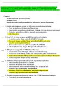 PHARMACOTHERAPEUTICS FOR ADVANCED PRACTICE NURSE PRESCRIBERS,QUESTIONS & ANSWERS FULLY ANALYSED EDITION EXAM 100% CORRECTLY/VERIFIED ANSWERS WITH SATISFACTION GUARANTEED SUCCESS LATEST UPDATE 2023/2024 5TH EDITION WOO ROBINSON TEST BANK GRADED A+