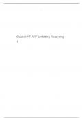 Student-HF-ARF Unfolding Reasoning 1 Heart Failure JoAnn Smith, 72 years old