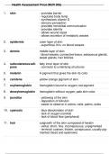 NR-306:| NR 306 HEALTH ASSESSMENT FINAL EXAM  QUESTIONS WITH 100% CORRECT ANSWERS| GRADED A+