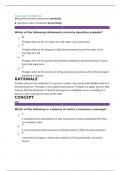  ECO 110Unit 4 Milestone 4QUESTIONS AND CORRECT DETAILED ANSWERS WITH RATIONALES VERIFIED ANSWERS ALREADY GRADED A+