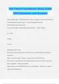 Dell Client Foundations Study Guide 2024 Questions and Answers