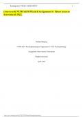 (Answered) NURS 6630 Week 8 Assignment 1: Short Answer Assessment 2022.