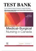 Test Bank - Lewis's Medical Surgical Nursing in Canada 5th Edition by Jane Tyerman, Shelley Cobbett 