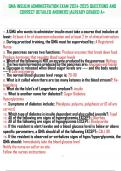 QMA INSULIN ADMINISTRATION EXAM 2024-2025 QUESTIONS AND  CORRECT DETAILED ANSWERS |ALREADY GRADED A+