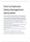 UPDATED Intro to Explosive Safety Management 2024