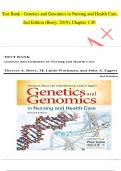 TEST BANK For Genetics and Genomics in Nursing and Health Care, 2nd Edition (Beery, 2019), Complete Chapter's 1 - 20