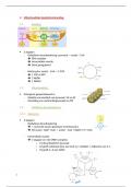 Samenvatting mitochondriale koolstofverbranding (hoofdstuk 2)