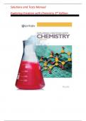 Solutions and Tests Manual Exploring Creation with Chemistry 3rd Edition  perfect solution