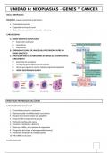 UNIDAD 6 - Neoplasias - GENES