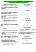 NSC 330: Drugs Used to Treat Severe Pain: Narcotic Analgesics Questions And Answers Complete Solution