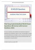 Upper GI Nclex Compilation Bundle. 