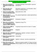 NSC 330: Parkinson's Disease Questions With  Complete Solution A+ Graded