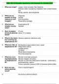 NSC 330 Antifungals Questions And Answers A+ Graded 2024