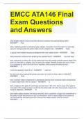 Bundle For EMCC Criminal Justice Final Exam Questions and Answers