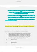 clinical pharmacology bundled exam| 100% VERIFIED PACKAGE DEAL!!!!A+ GRADED!!!