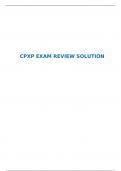 CPXP EXAM REVIEW SOLUTION