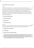 LICENSED CLINICAL SOCIAL WORK (LCSW) EXAM QUESTIONS AND ANSWERS 100% CORRECT  