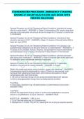 STANDARDIZED PROCEDURE -EMERGENCY STANDING  ORDERS AT SHARP HEALTHCARE 2023 EXAM WITH  VERIFIED SOLUTIONS General Procedure for all Life-Threatening Patient Conditions- what kind of access  should a nurse obtain? - ANSWER-a. Obtain IV/intraosseous (IO) ac