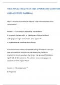 TNCC FINAL EXAM TEST 2024 OPEN BOOK QUESTIONS AND ANSWERS RATED A+