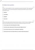 ATI HEALTH ASSESSMENT EXAM QUESTIONS AND ANSWERS 100% CORRECT