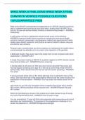 NR602 WEEK 8 FINAL EXAM/ NR602 WEEK 8 FINAL  EXAM WITH VERIFIED POSSIBLE QUESTIONS  100%GUARANTEED PASS What is the ASCCP recommended management for an ASCUS (atypical squamous  cells of undetermined significance) pap result with a positive high-risk HPV 