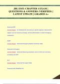 JBL EMT: CHAPTER 1 EXAM |  QUESTIONS & ANSWERS (VERIFIED) |  LATEST UPDATE | GRADED A+JBL EMT: CHAPTER 1 EXAM |  QUESTIONS & ANSWERS (VERIFIED) |  LATEST UPDATE | GRADED A+