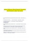  Ardms Abdomen Board Review Questions And Answers Latest Top Score.