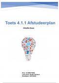 Toets 4.1.1 Afstudeerplan