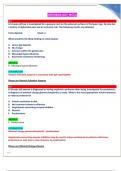 NEPHROLOGY MCQs 175 QUESTIONS WITH CORRECT ANSWERS 2024/2025