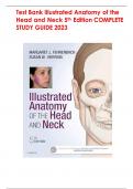 TEST BANK Illustrated Anatomy of the Head and Neck 5th Edition Fehrenbach