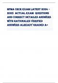 HFMA CRCR EXAM LATEST 2024 – 2025  ACTUAL EXAM  QUESTIONS AND CORRECT DETAILED ANSWERS WITH RATIONALES VERIFIED ANSWERS ALREADY GRADED A+                                   What are collection agency fees based on? - ANS-A percentage of dollars collected  